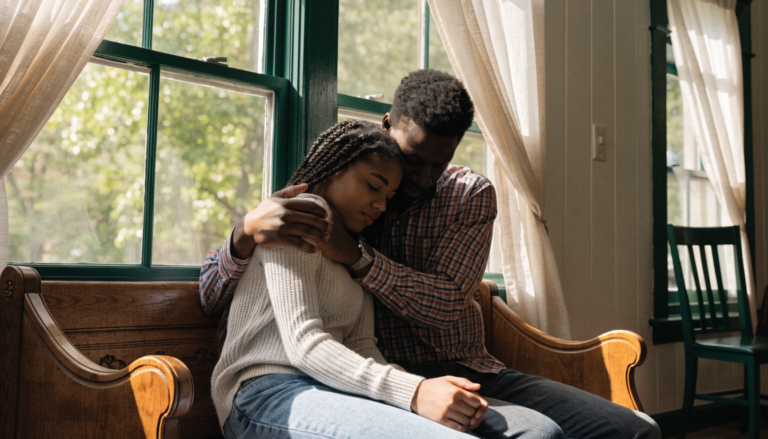 family support in teen psychiatric treatment — editorial photograph, wide landscape composition